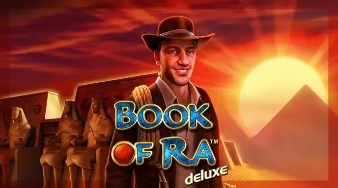 Spinsy Casino Book of Ra Deluxe Slot mit Abenteurer und Pyramiden