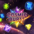 Cosmic Burst Slot mit funkelnden Edelsteinen auf Spinsy Casino