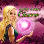 Lucky Ladys Charm Slot Spinsy Casino mit Frau und Kristallkugel